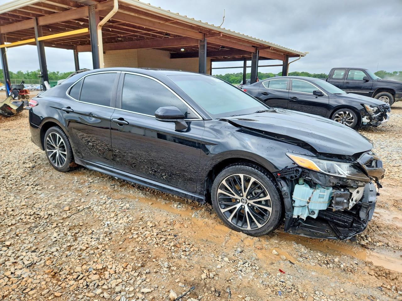 2019 Toyota Camry Se Black vin: 4T1B11HK2KU170949