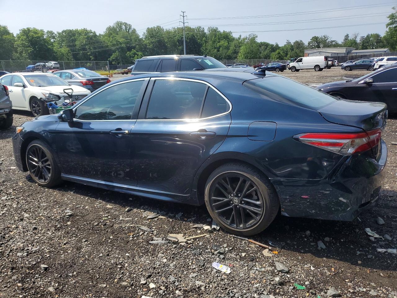 2019 Toyota Camry Se Teal vin: 4T1B11HK2KU702877