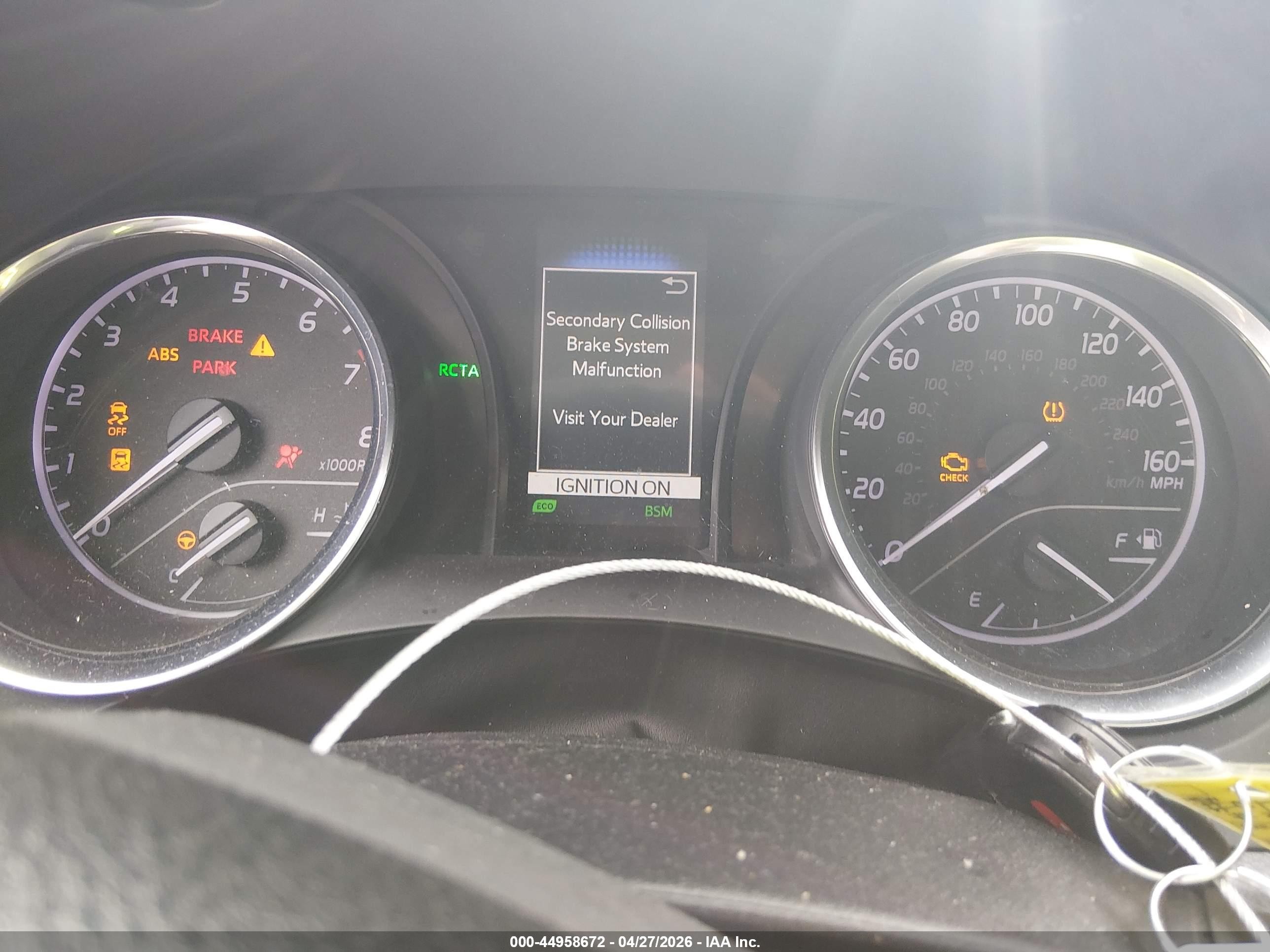 2019 Toyota Camry Le Белый vin: 4T1B11HK4KU784661