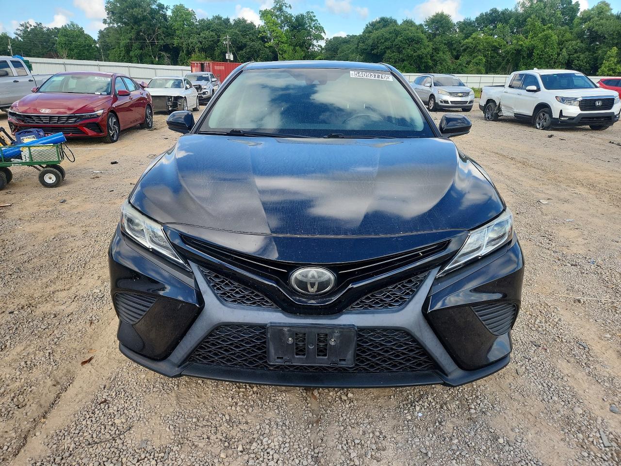 2019 Toyota Camry Se Black vin: 4T1B11HK5KU698033
