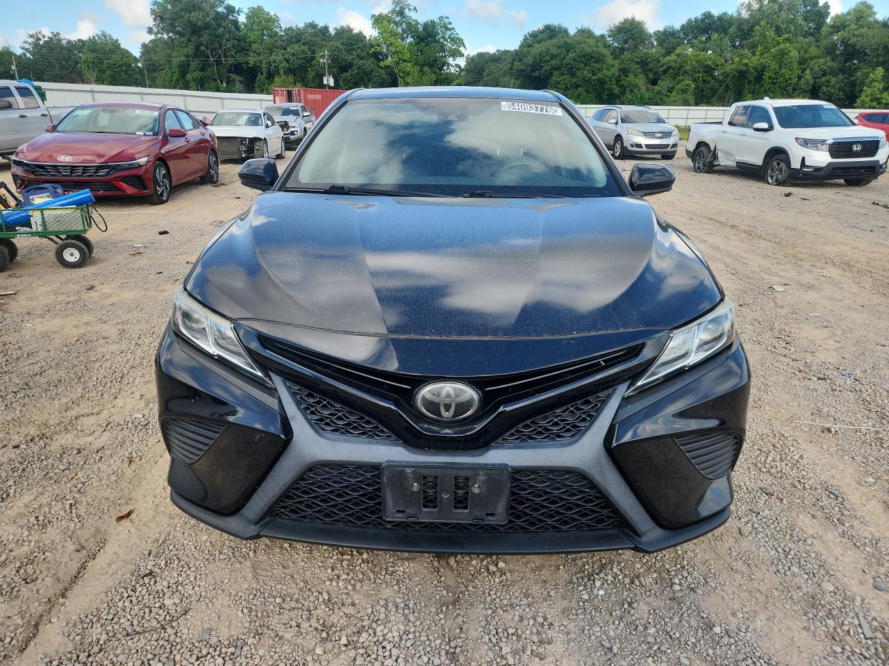 2019 Toyota Camry Se Black vin: 4T1B11HK5KU698033 Damage: Hood, Chipped, 3