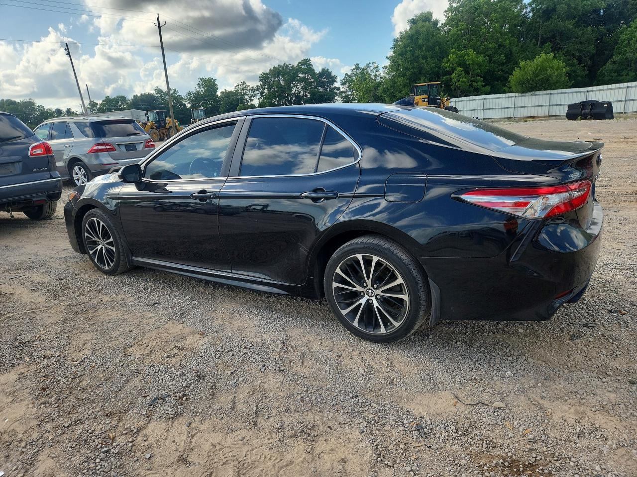 2019 Toyota Camry Se Black vin: 4T1B11HK5KU698033