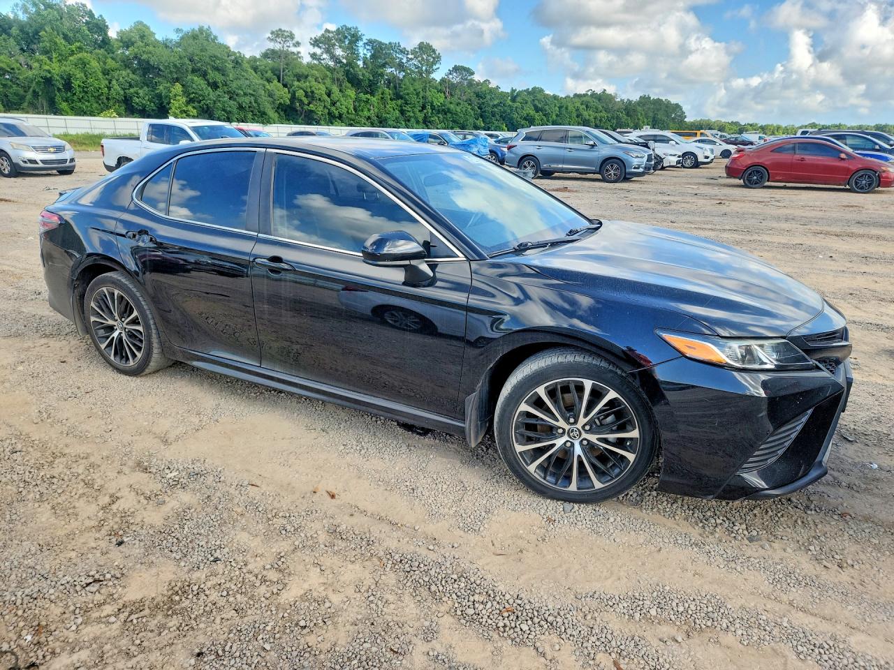 2019 Toyota Camry Se Black vin: 4T1B11HK5KU698033