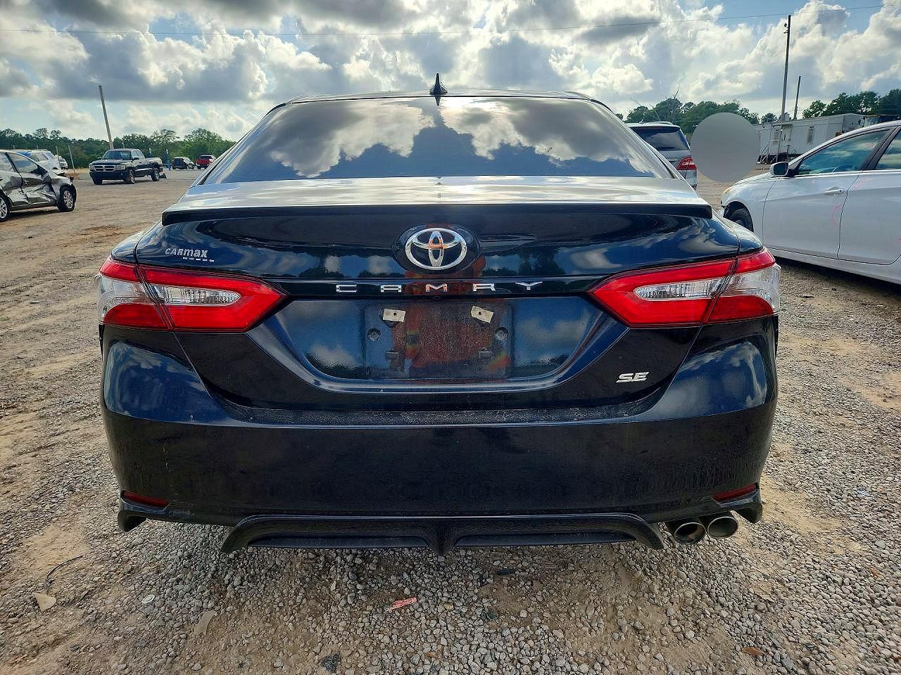 2019 Toyota Camry Se Black vin: 4T1B11HK5KU698033