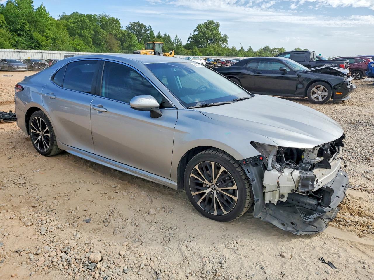 2019 Toyota Camry Se Gray vin: 4T1B11HK5KU775709