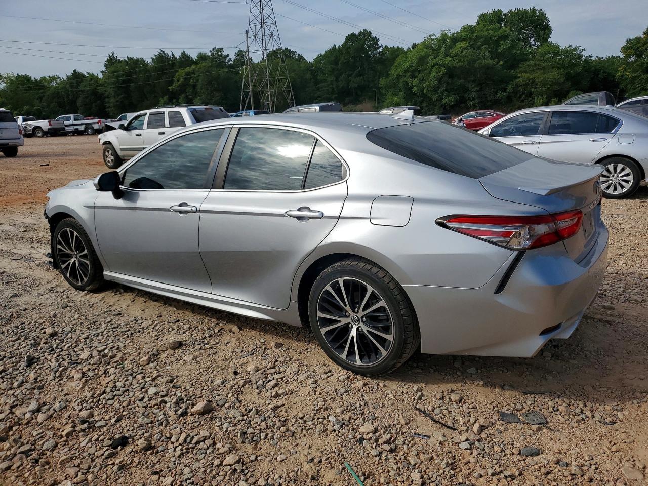 2019 Toyota Camry Se Gray vin: 4T1B11HK5KU775709
