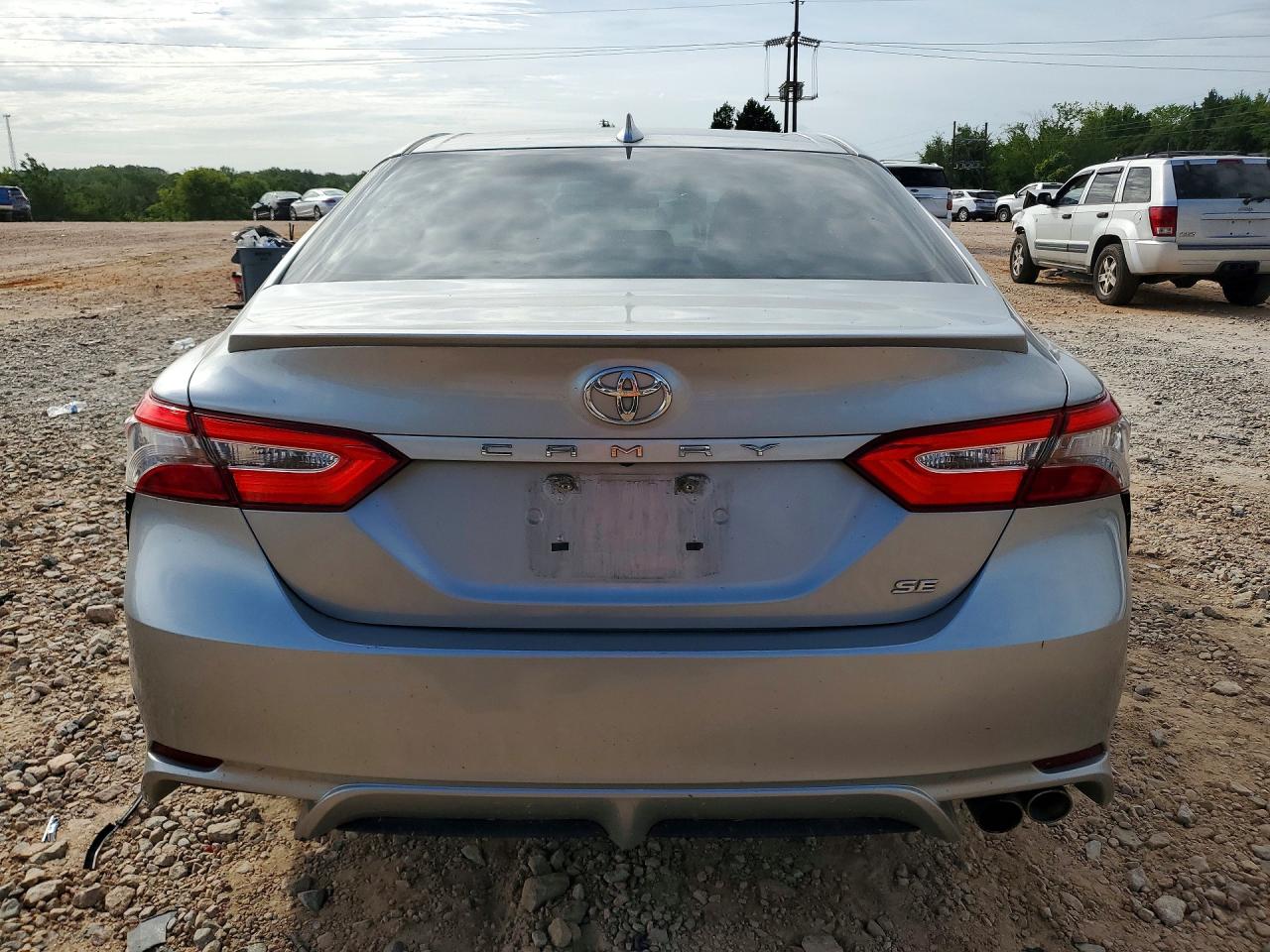 2019 Toyota Camry Se Gray vin: 4T1B11HK5KU775709