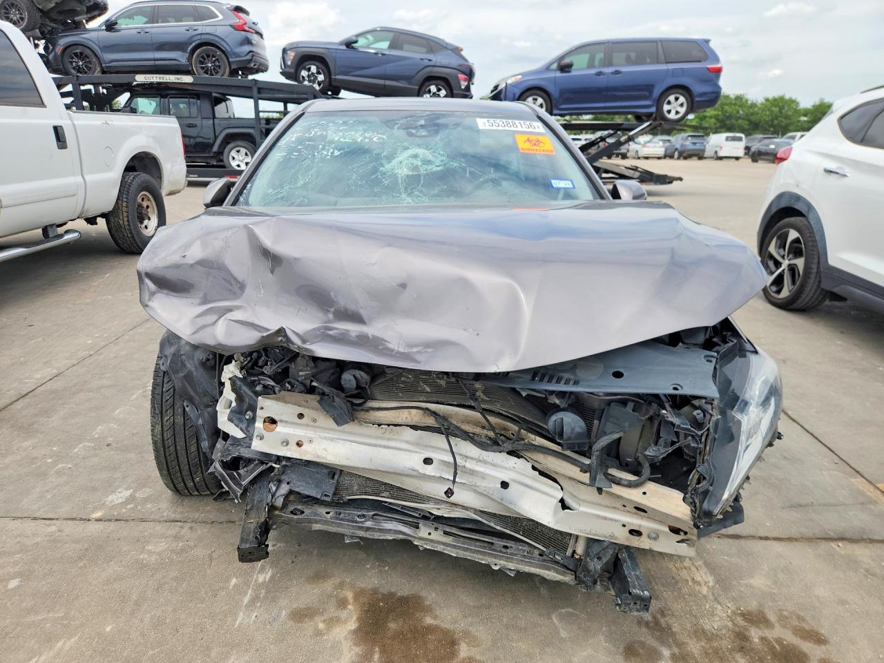 2019 Toyota Camry Le Gray vin: 4T1B11HK6KU849879