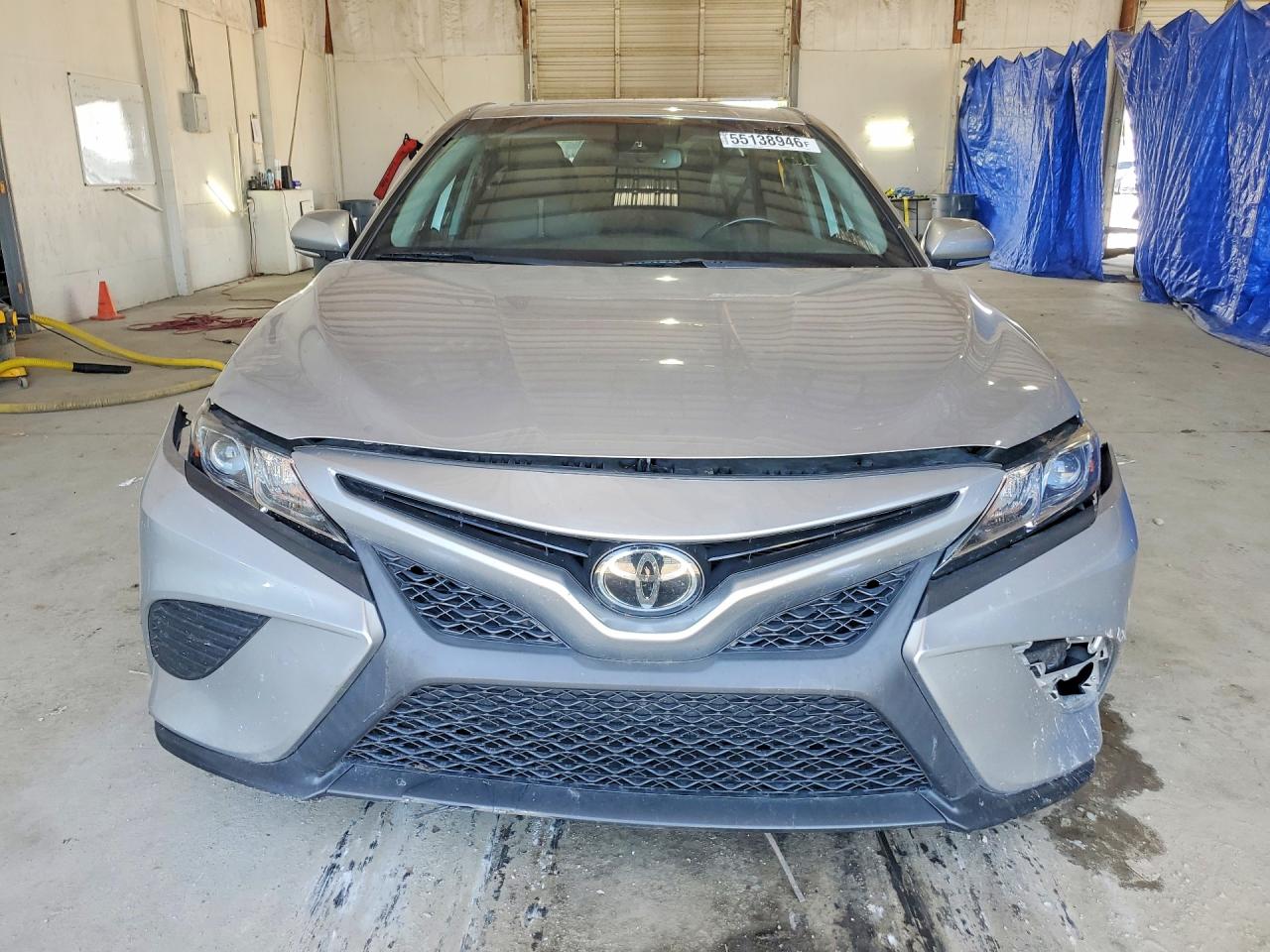 2019 Toyota Camry Se Silver vin: 4T1B11HK7KU756823