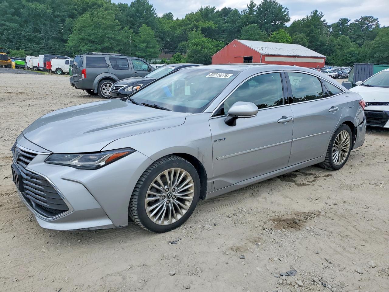 2019 Toyota Avalon Hybrid Limited Silver vin: 4T1B21FB5KU008572