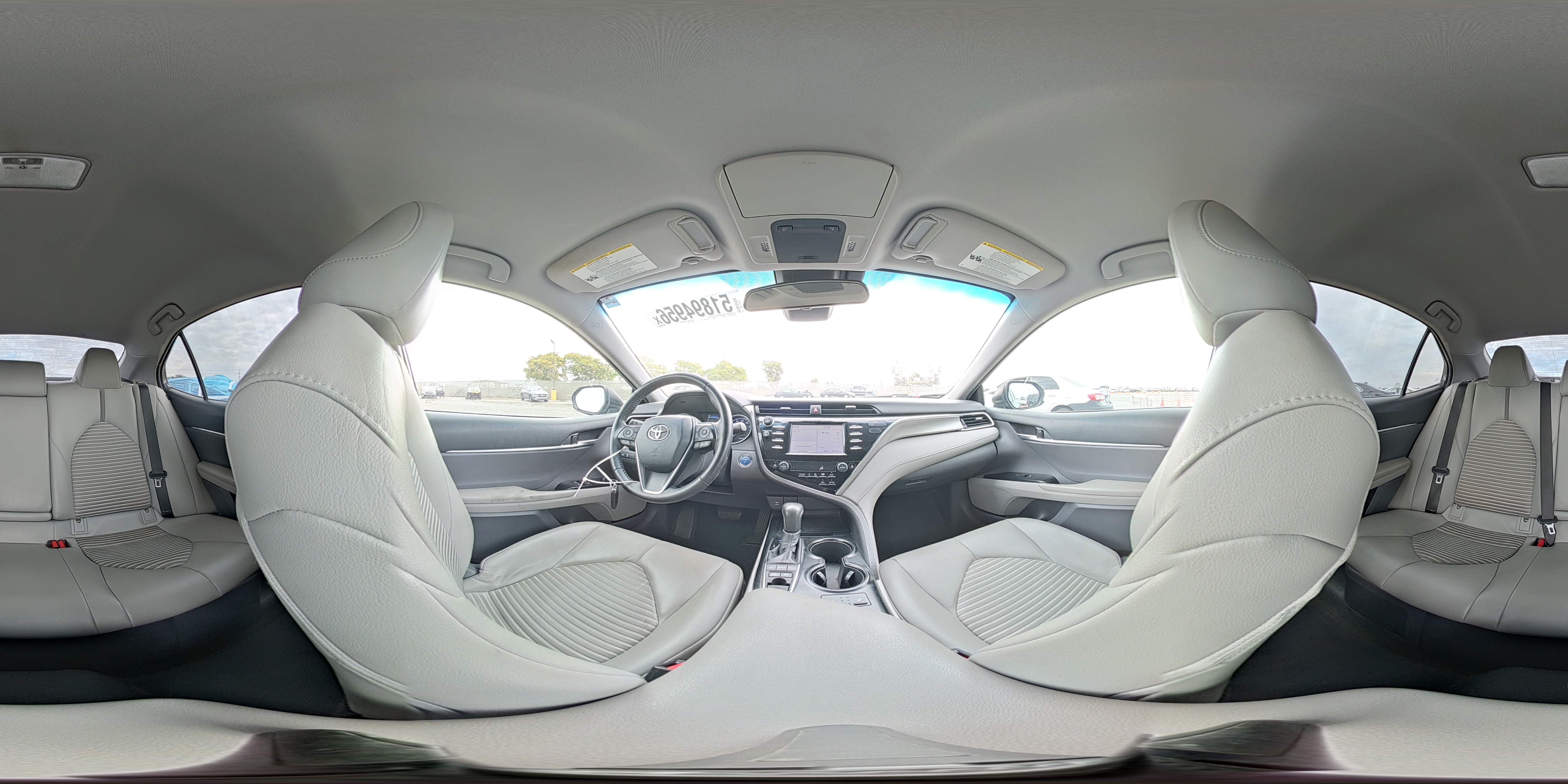 2018 Toyota Camry Hybrid Se Gray vin: 4T1B21HK5JU507545
