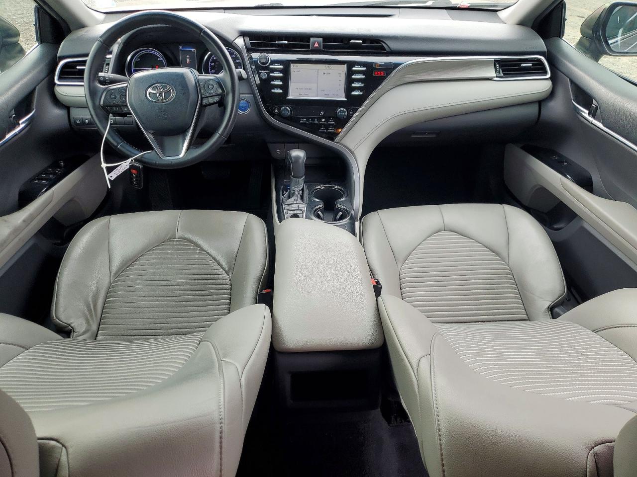 2018 Toyota Camry Hybrid Se Gray vin: 4T1B21HK5JU507545