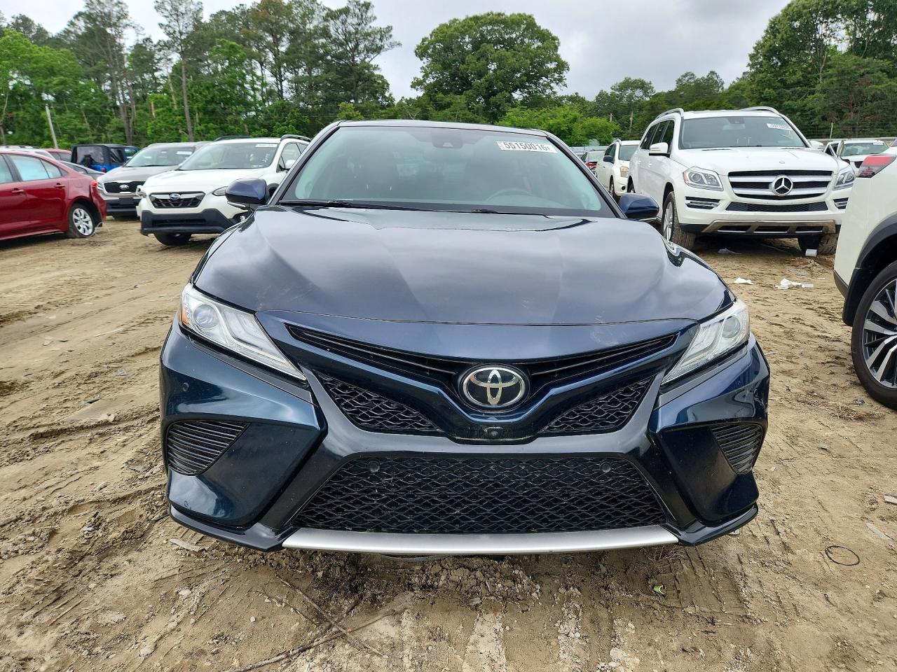 2019 Toyota Camry Xse Blue vin: 4T1B61HK5KU793211