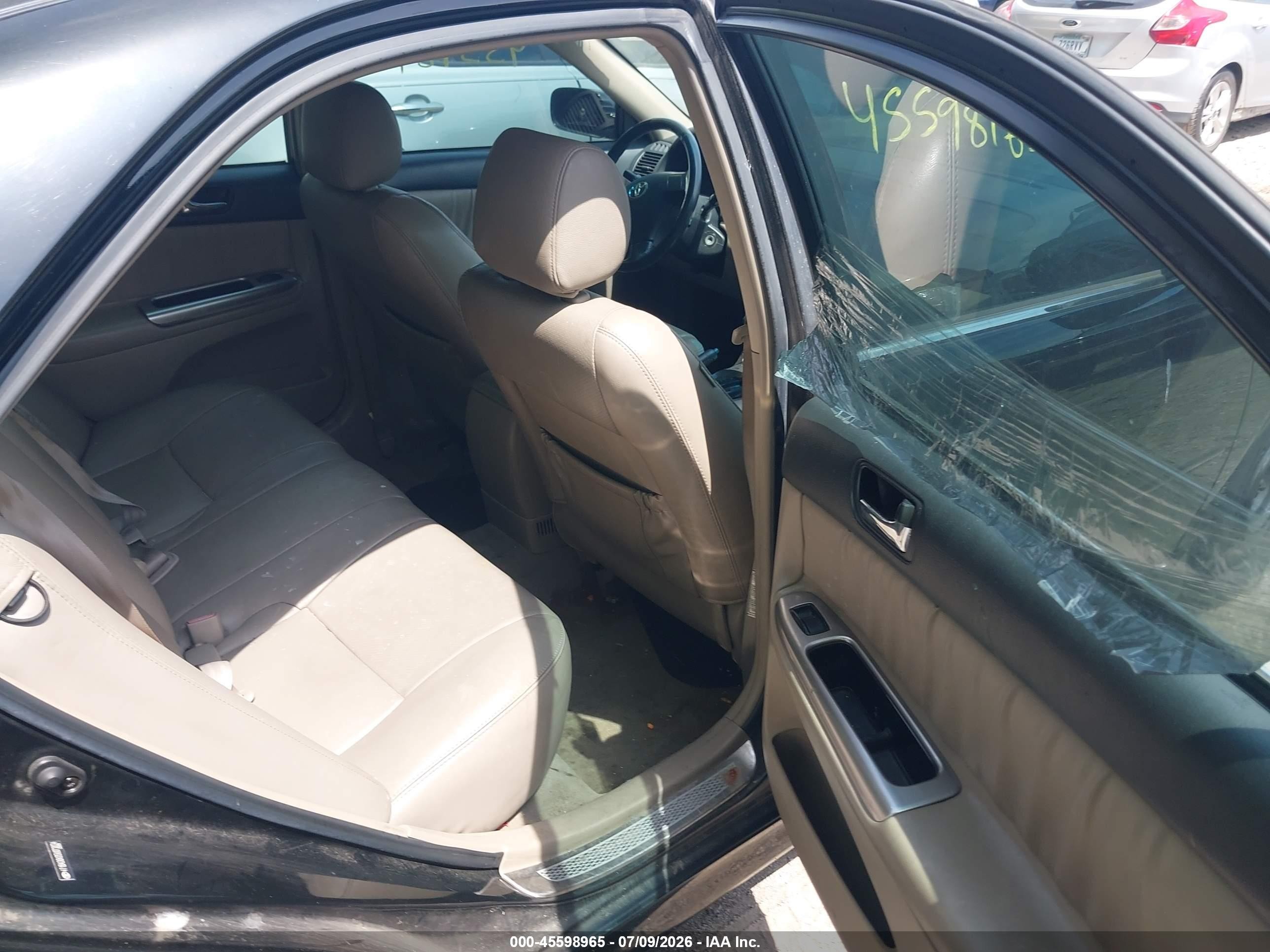 2005 Toyota Camry Se V6 Black vin: 4T1BA30K05U073034