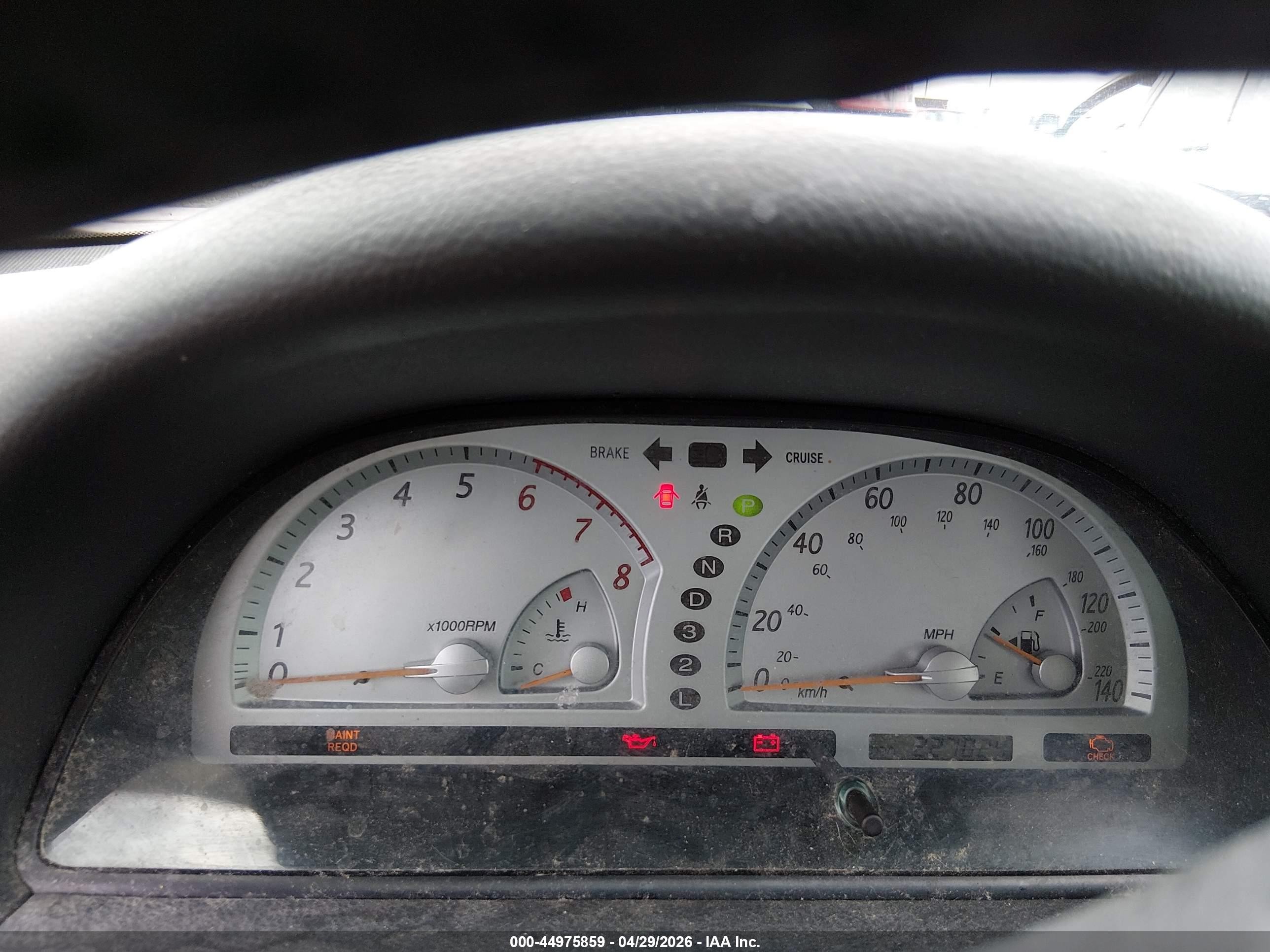 2004 Toyota Camry Se V6 Красный vin: 4T1BA30K34U501323