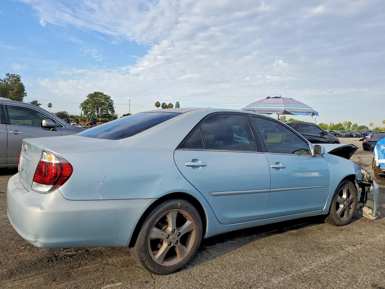 2005 Toyota Camry Se Синий vin: 4T1BA30K85U057955