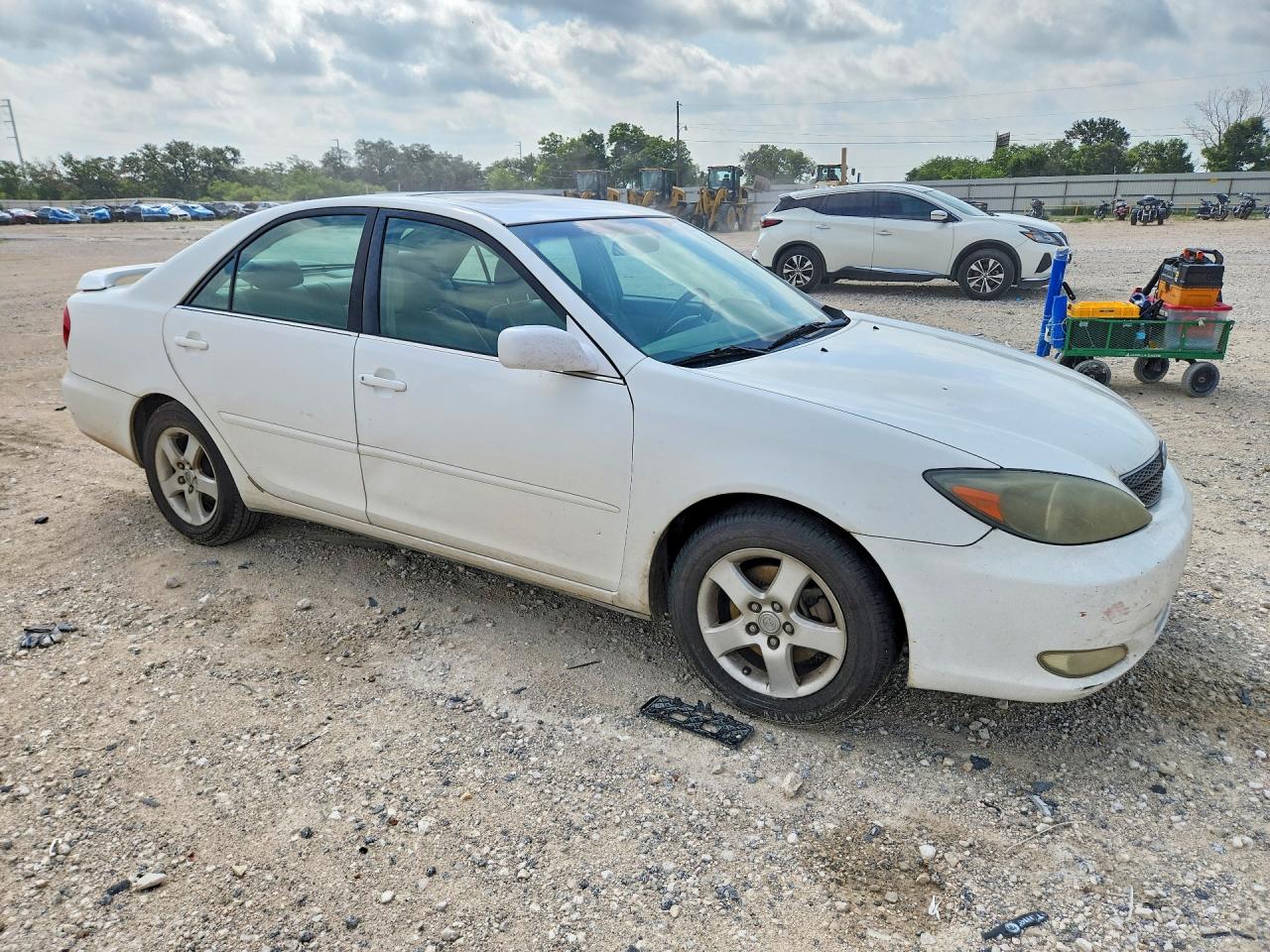2004 Toyota Camry Se White vin: 4T1BA32K04U505407