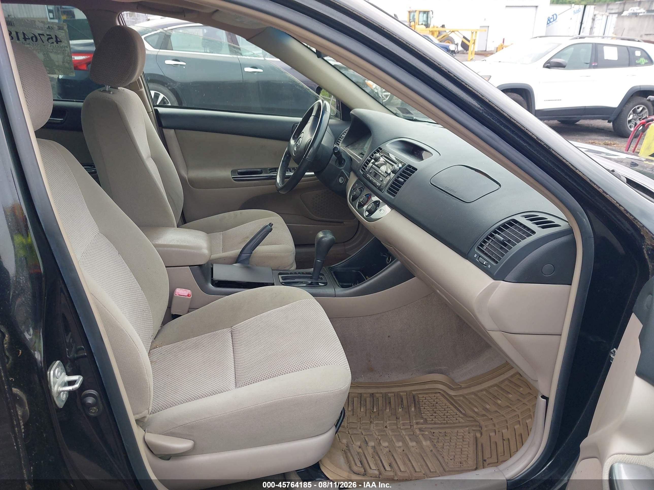 2004 Toyota Camry Se V6 Black vin: 4T1BA32K04U505679