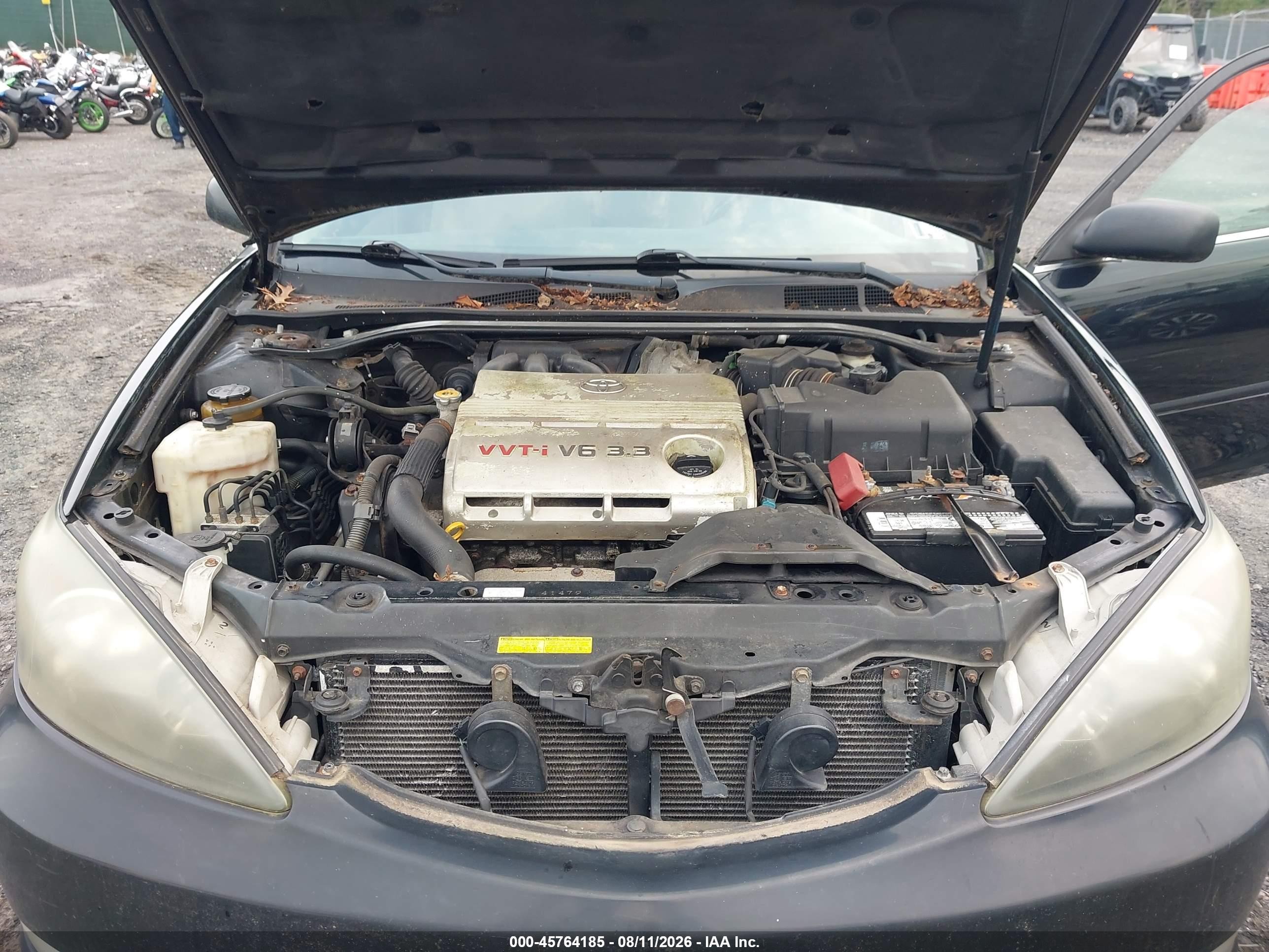 2004 Toyota Camry Se V6 Black vin: 4T1BA32K04U505679