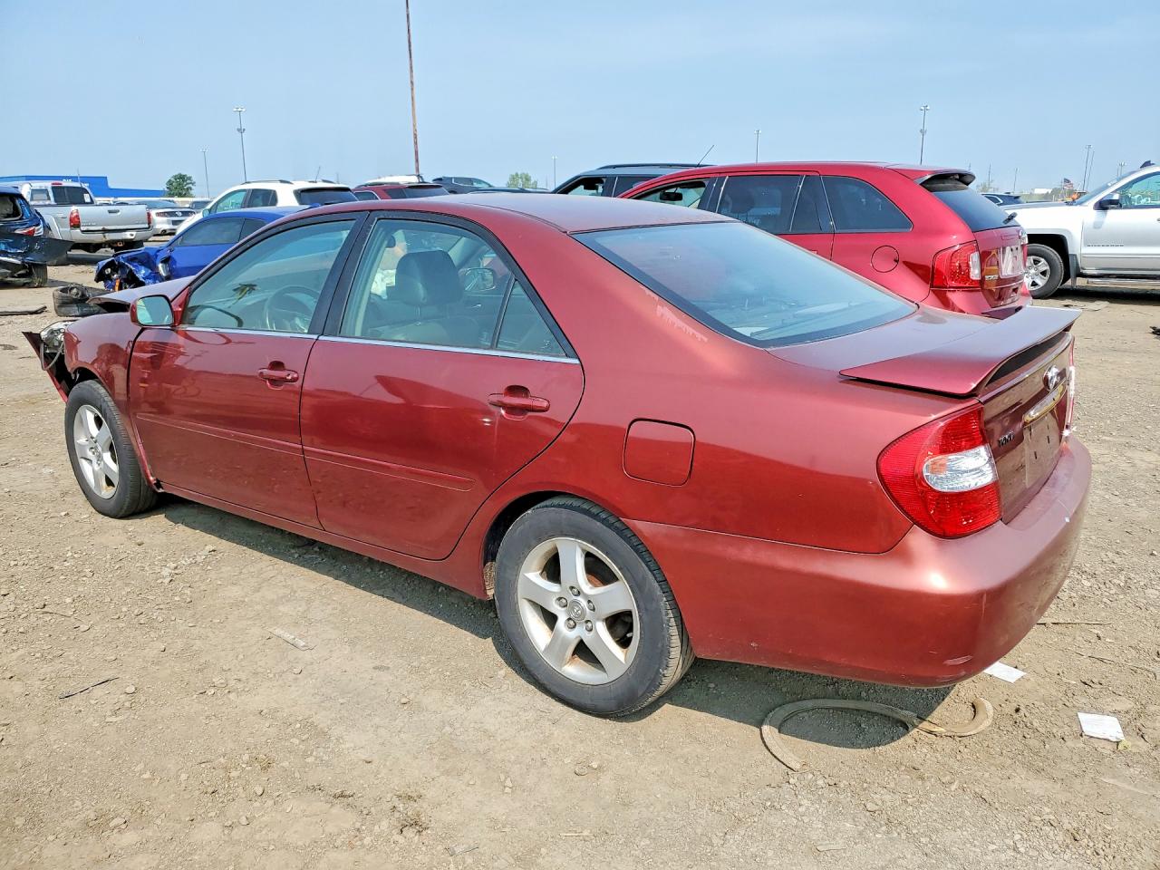 2004 Toyota Camry Se Burgundy vin: 4T1BA32K24U505831