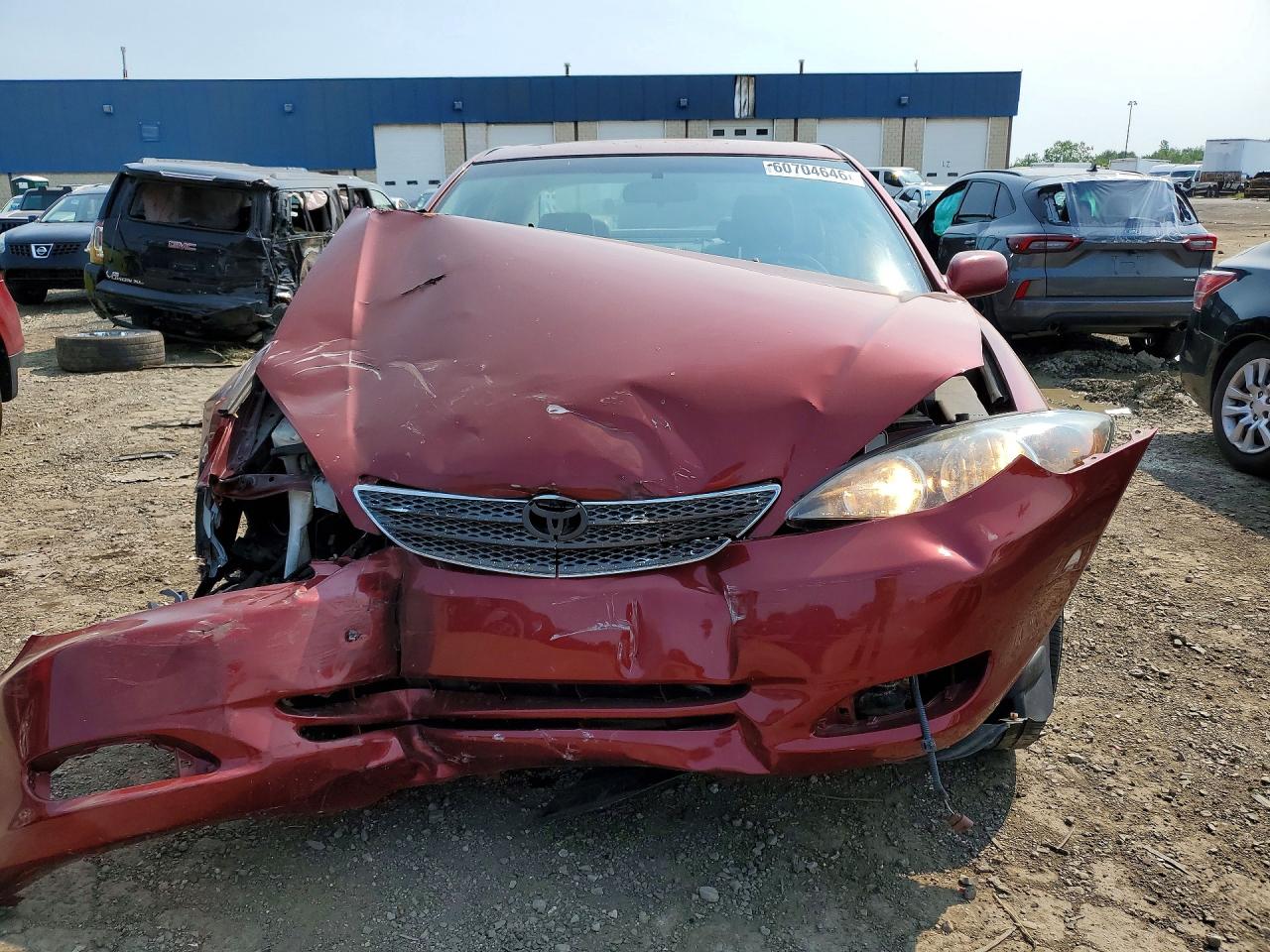 2004 Toyota Camry Se Burgundy vin: 4T1BA32K24U505831