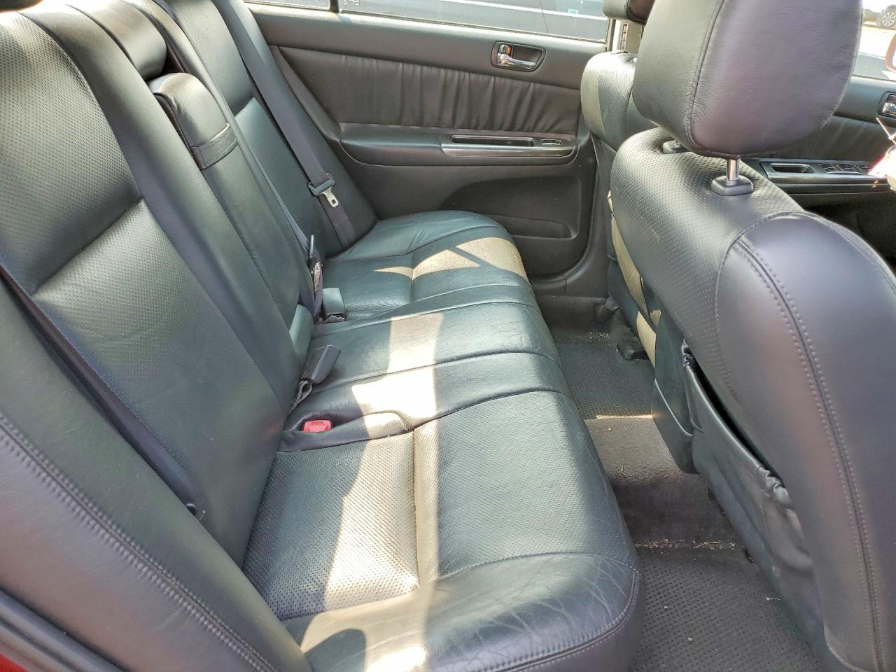 2004 Toyota Camry Se Burgundy vin: 4T1BA32K24U505831