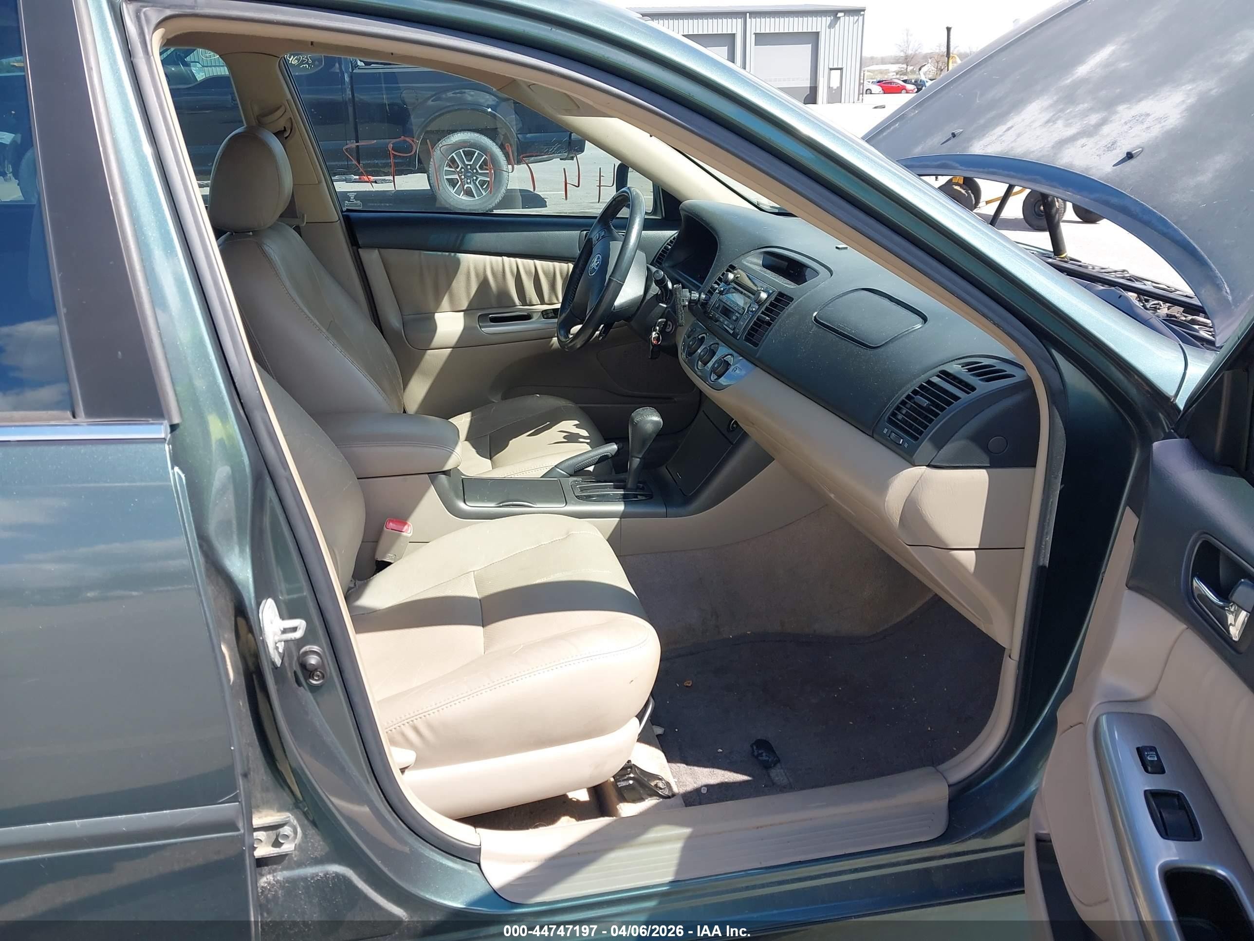 2005 Toyota Camry Se V6 Green vin: 4T1BA32K25U508200