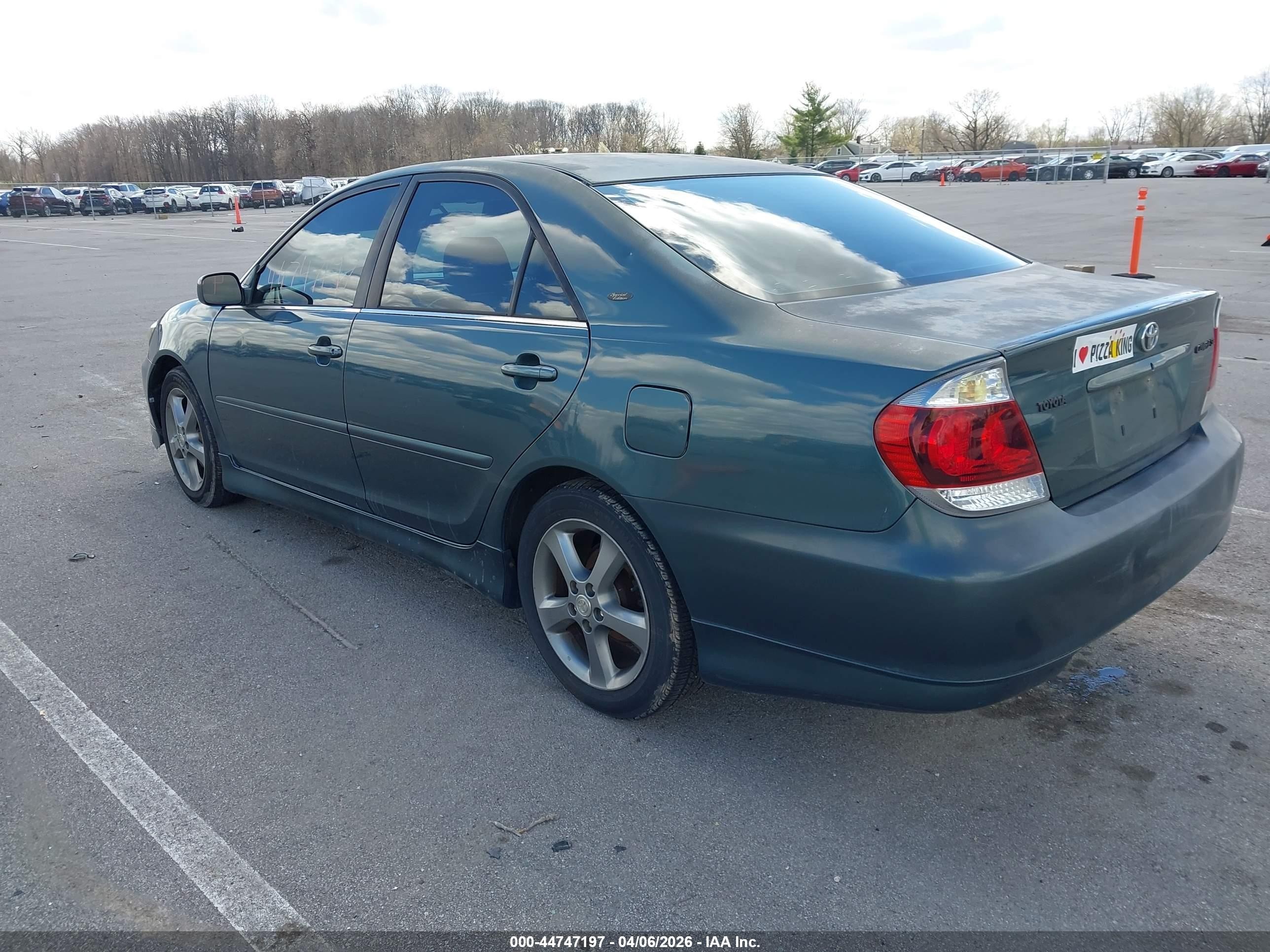2005 Toyota Camry Se V6 Green vin: 4T1BA32K25U508200