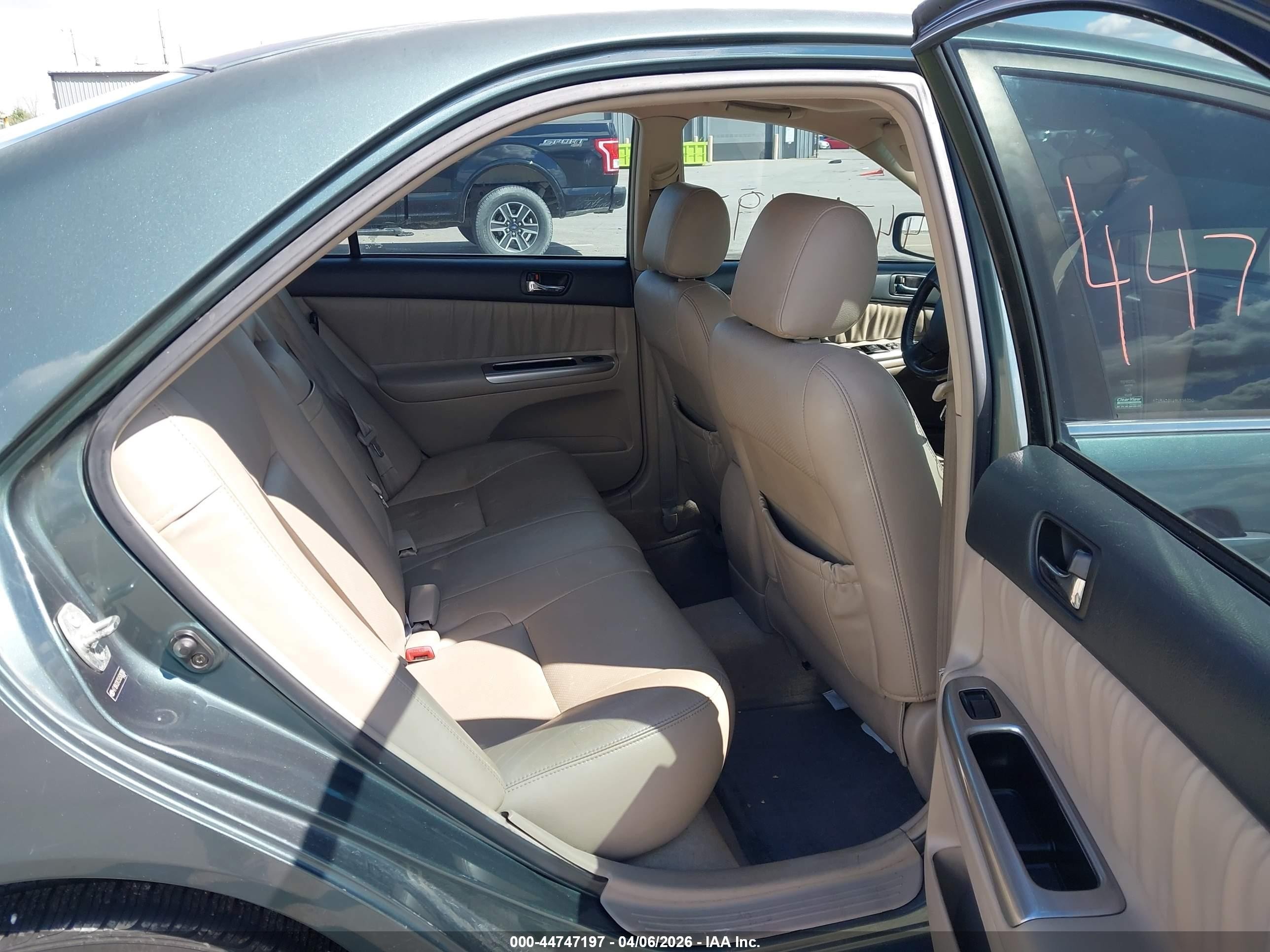 2005 Toyota Camry Se V6 Green vin: 4T1BA32K25U508200