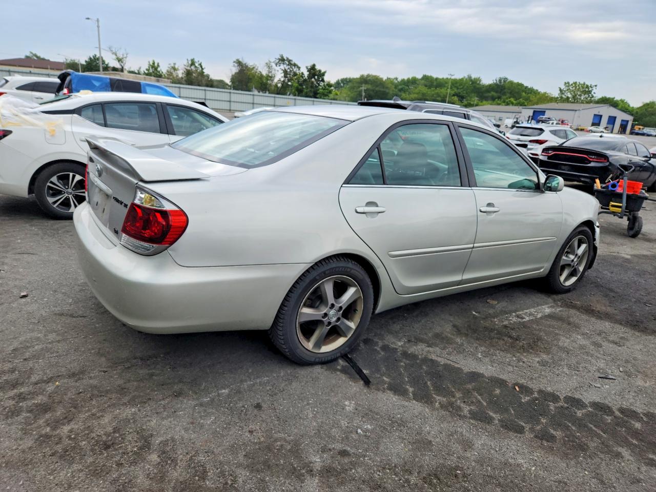 2006 Toyota Camry Se Серебряный vin: 4T1BA32K26U510868