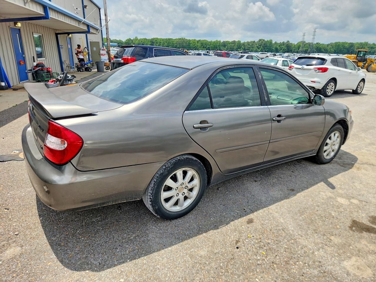 2004 Toyota Camry Se Gray vin: 4T1BA32K34U015057
