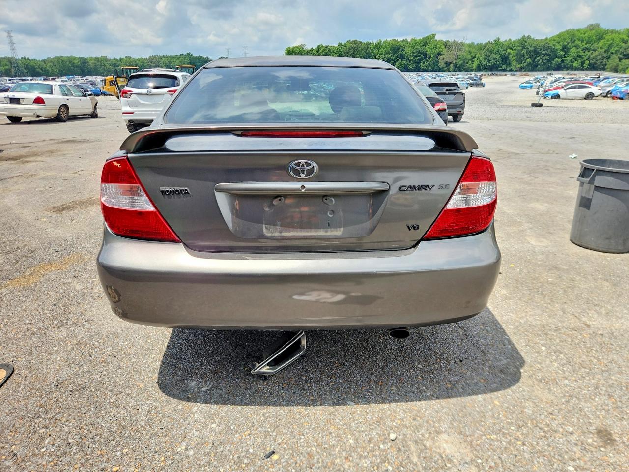 2004 Toyota Camry Se Gray vin: 4T1BA32K34U015057