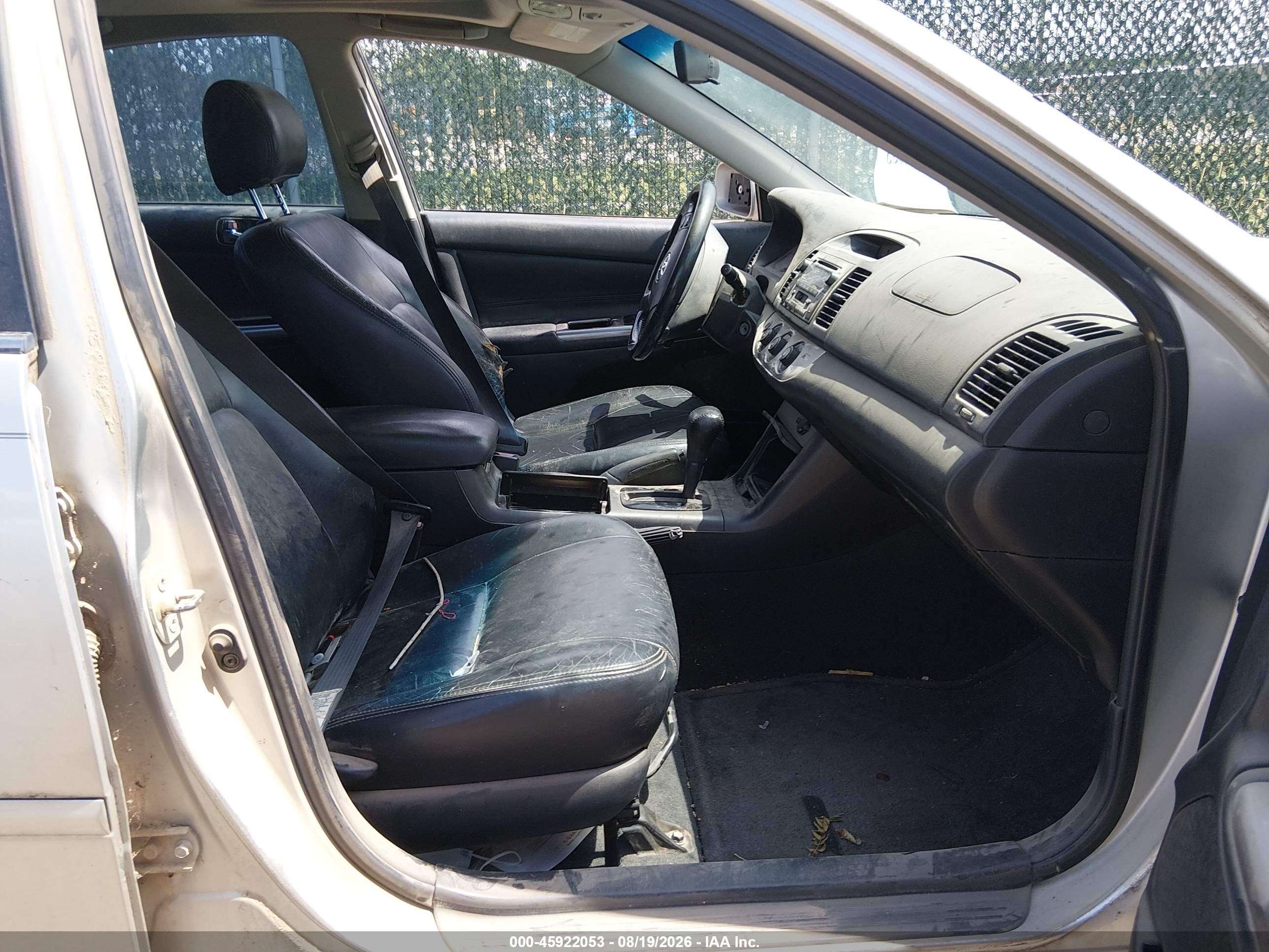 2005 Toyota Camry Se V6 Silver vin: 4T1BA32K45U063085