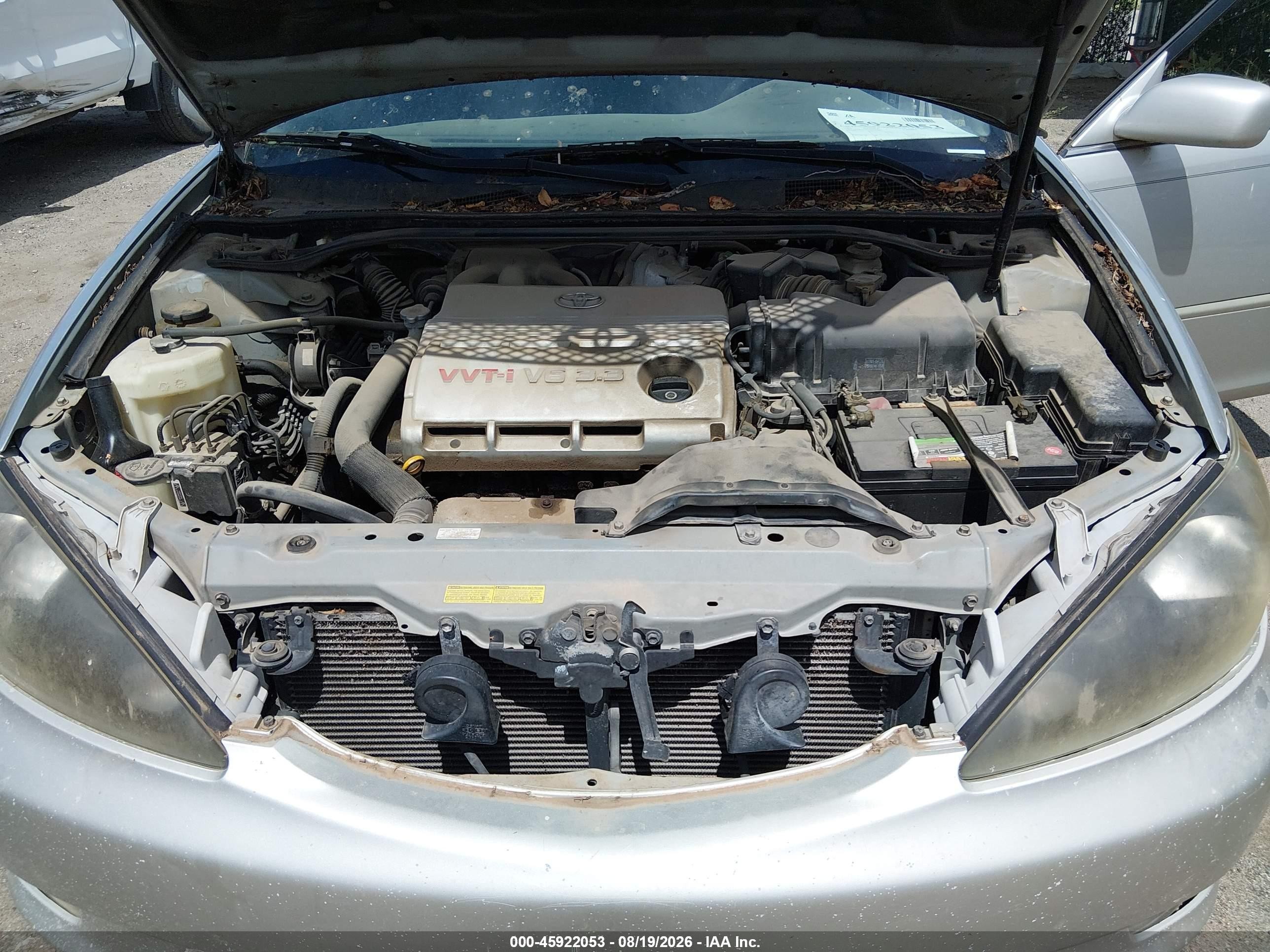 2005 Toyota Camry Se V6 Silver vin: 4T1BA32K45U063085