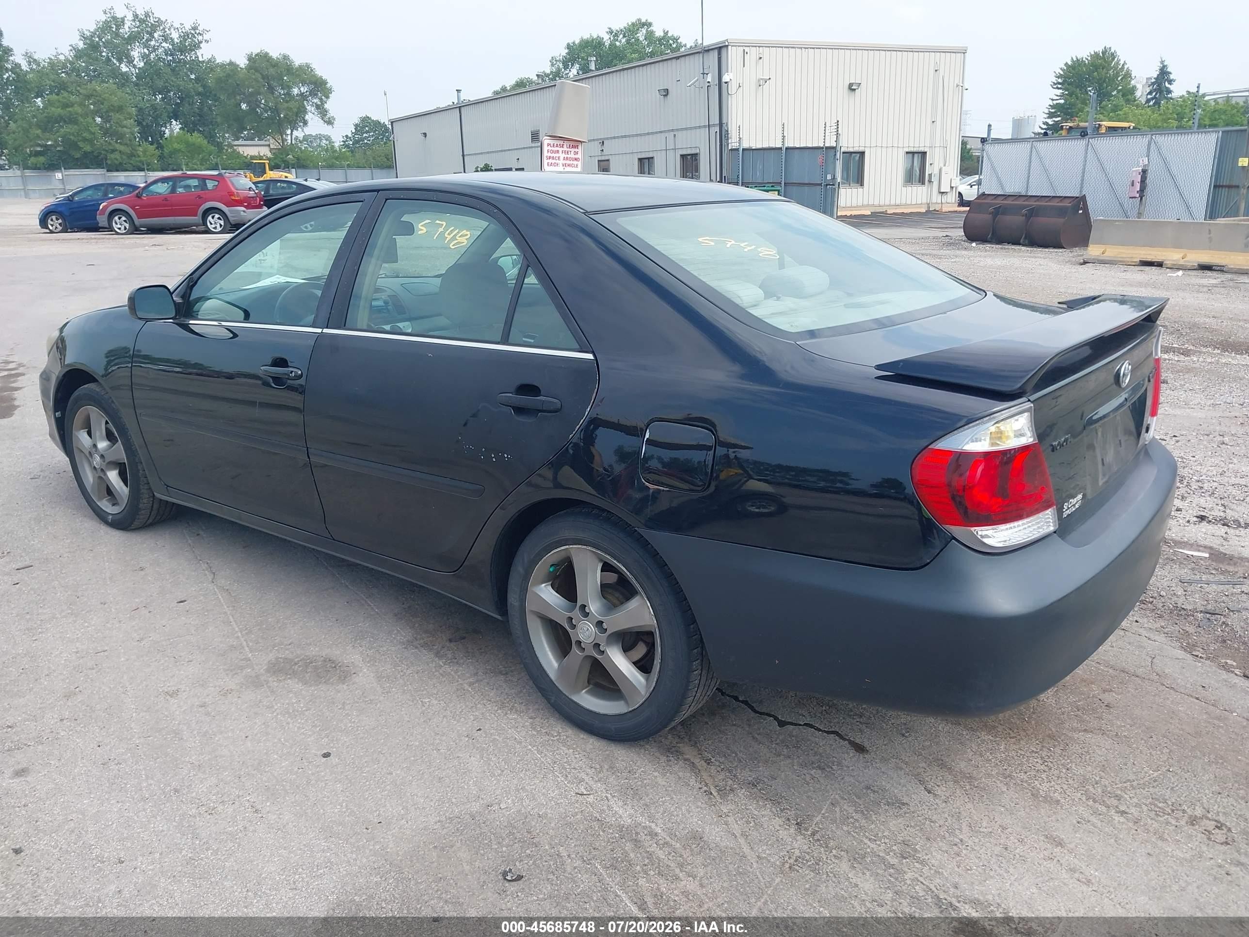 2005 Toyota Camry Se V6 Gray vin: 4T1BA32K45U508439