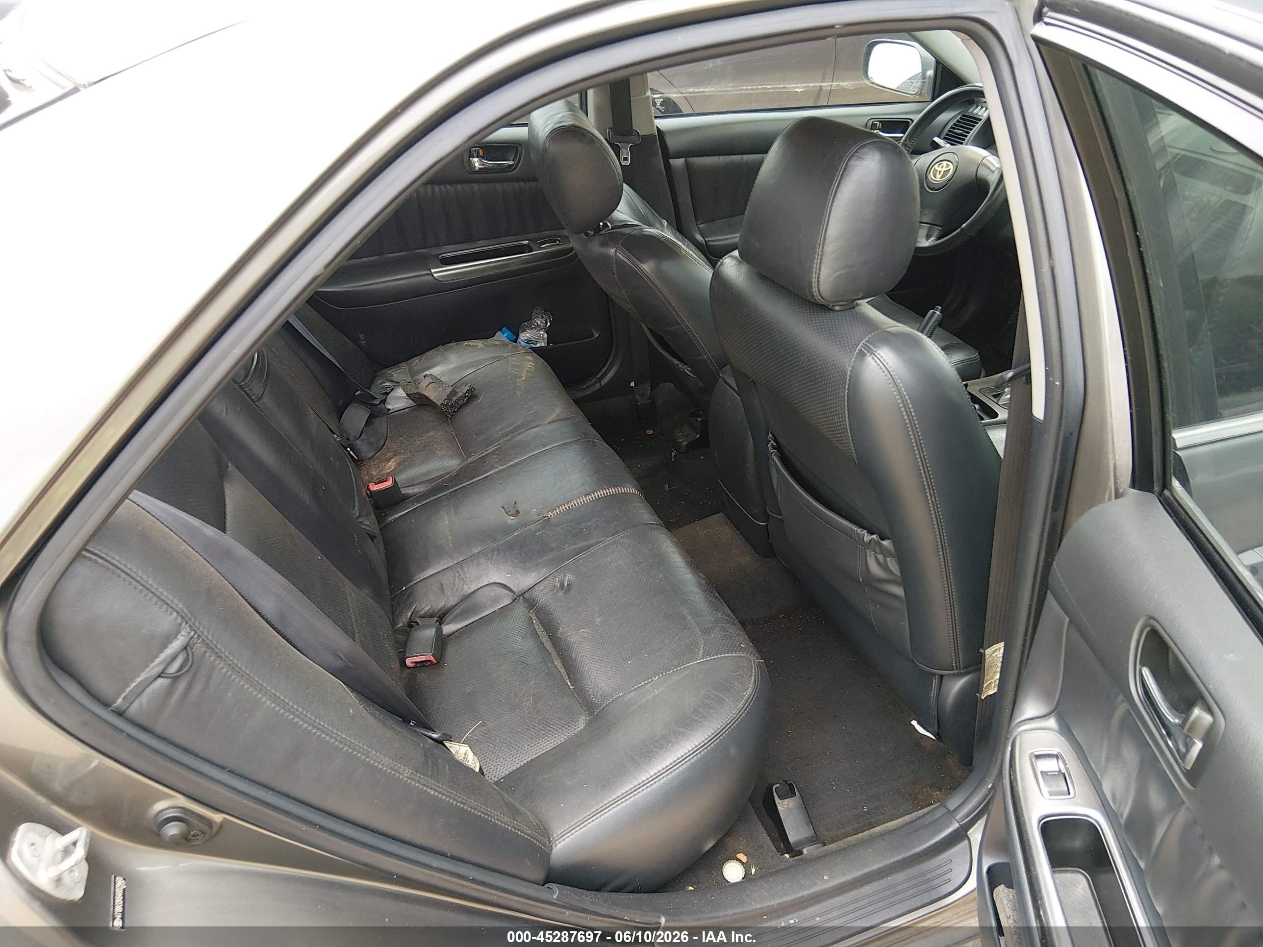 2004 Toyota Camry Se V6 Gray vin: 4T1BA32K64U029468