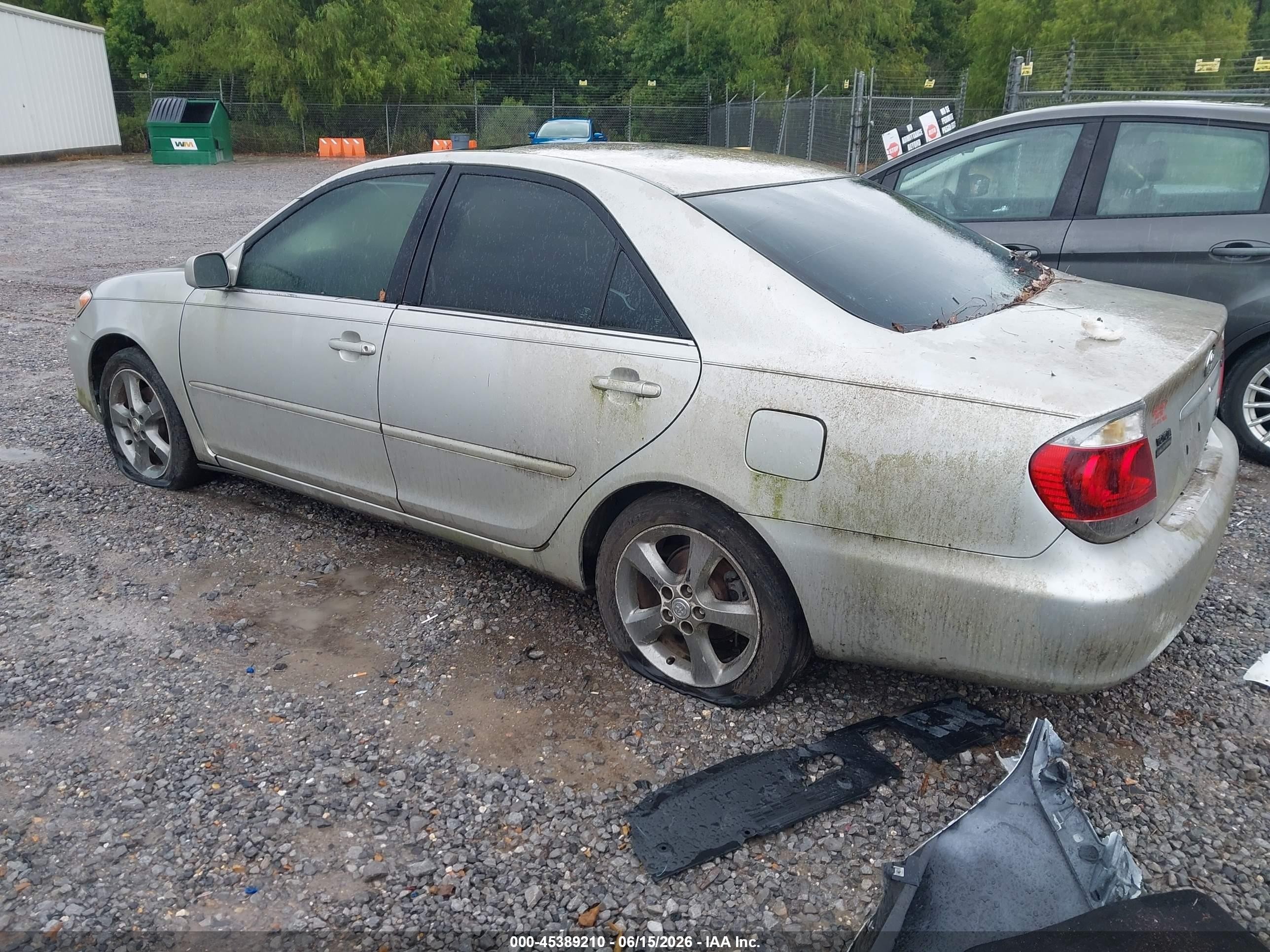 2005 Toyota Camry Se V6 Серый vin: 4T1BA32K65U050130