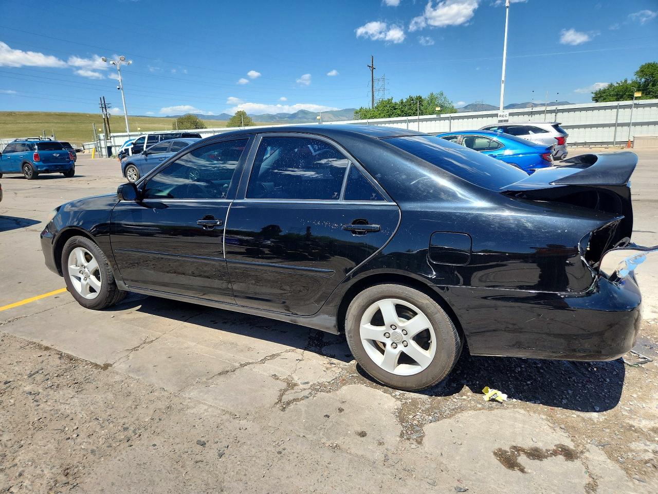 2004 Toyota Camry Se Черный vin: 4T1BA32K74U505243