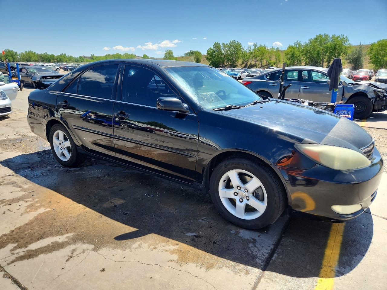 2004 Toyota Camry Se Черный vin: 4T1BA32K74U505243
