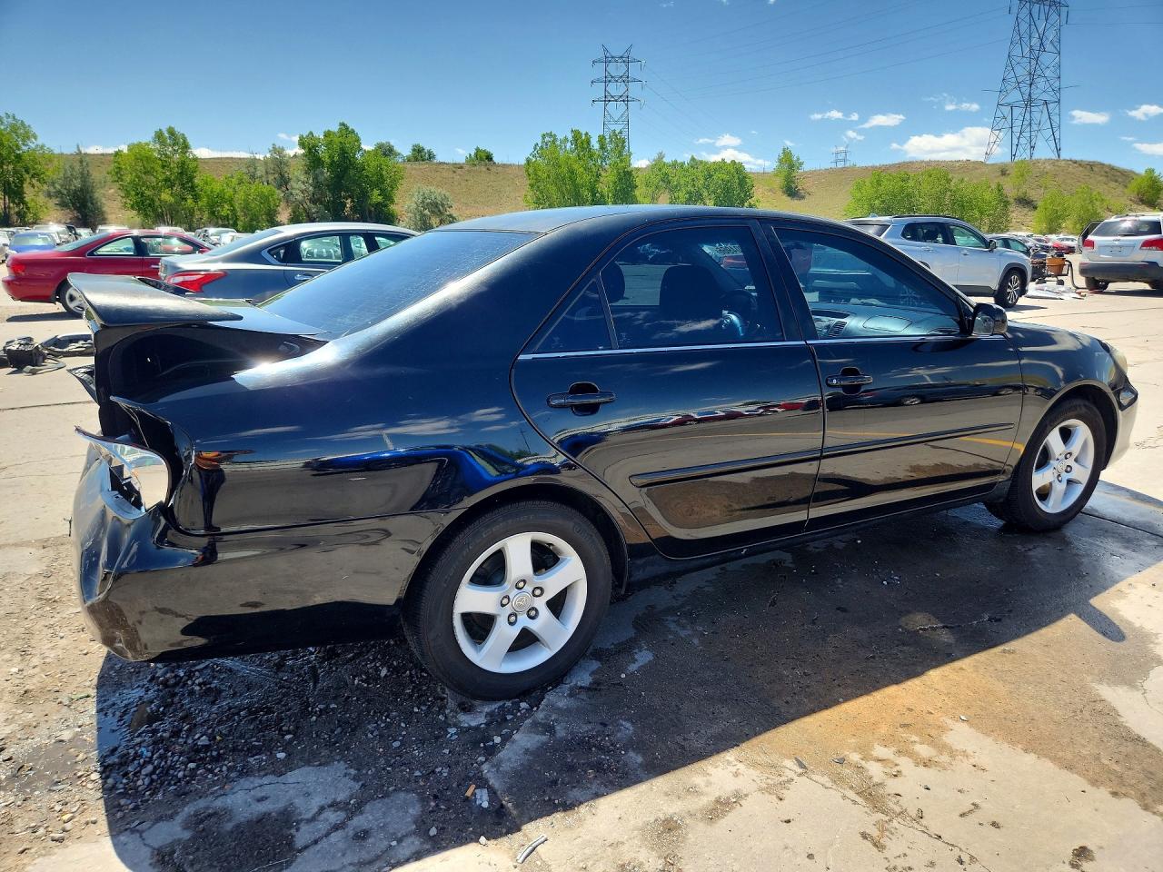 2004 Toyota Camry Se Черный vin: 4T1BA32K74U505243