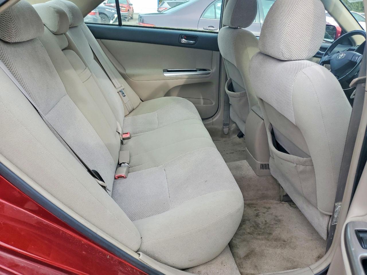 2005 Toyota Camry Se Red vin: 4T1BA32K75U508886