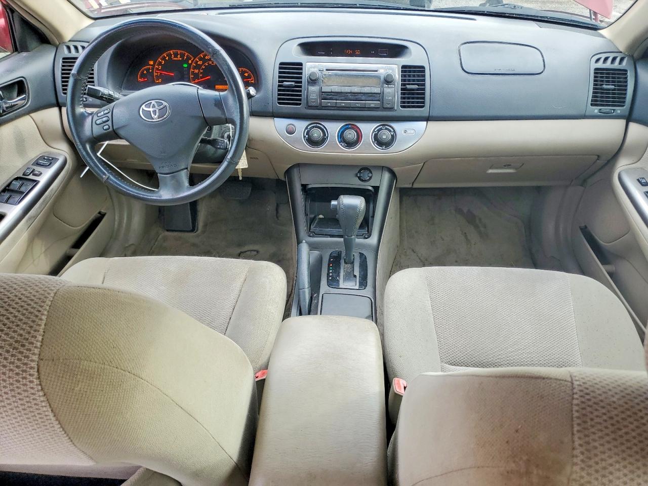 2005 Toyota Camry Se Red vin: 4T1BA32K75U508886