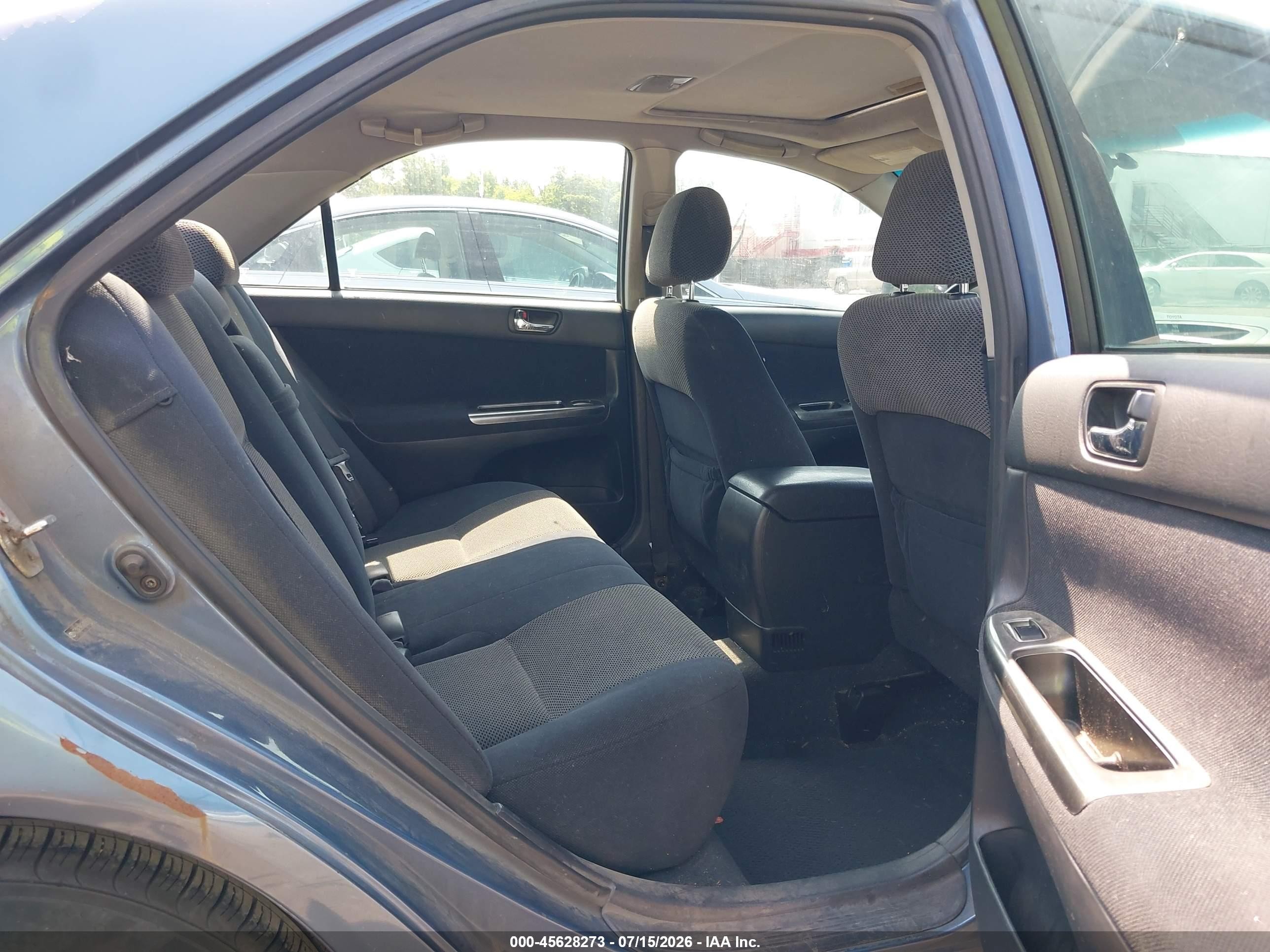 2004 Toyota Camry Se V6 Light Blue vin: 4T1BA32K84U016494