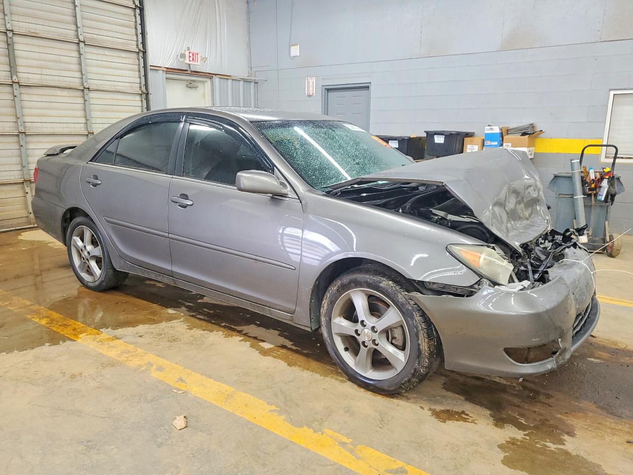 2005 Toyota Camry Se Gray vin: 4T1BA32K85U052090
