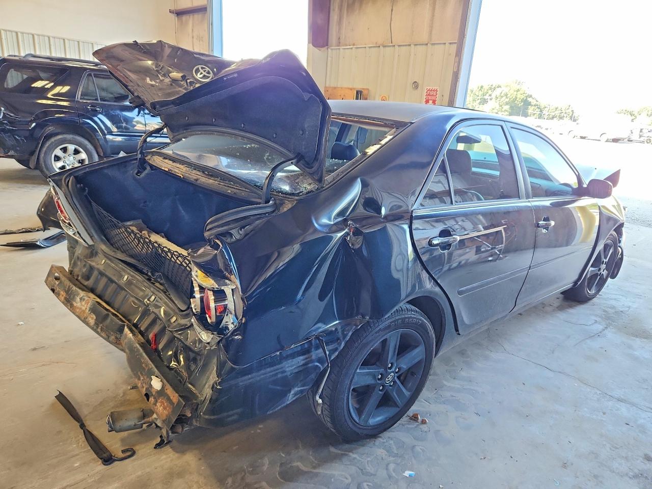 2005 Toyota Camry Se Black vin: 4T1BA32K85U508380