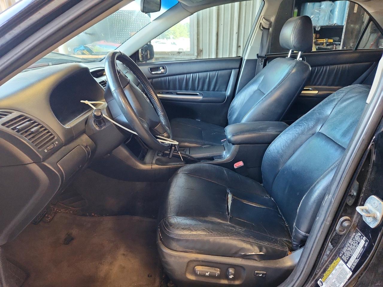 2005 Toyota Camry Se Black vin: 4T1BA32K85U508380