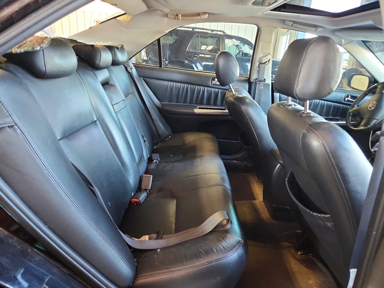 2005 Toyota Camry Se Black vin: 4T1BA32K85U508380