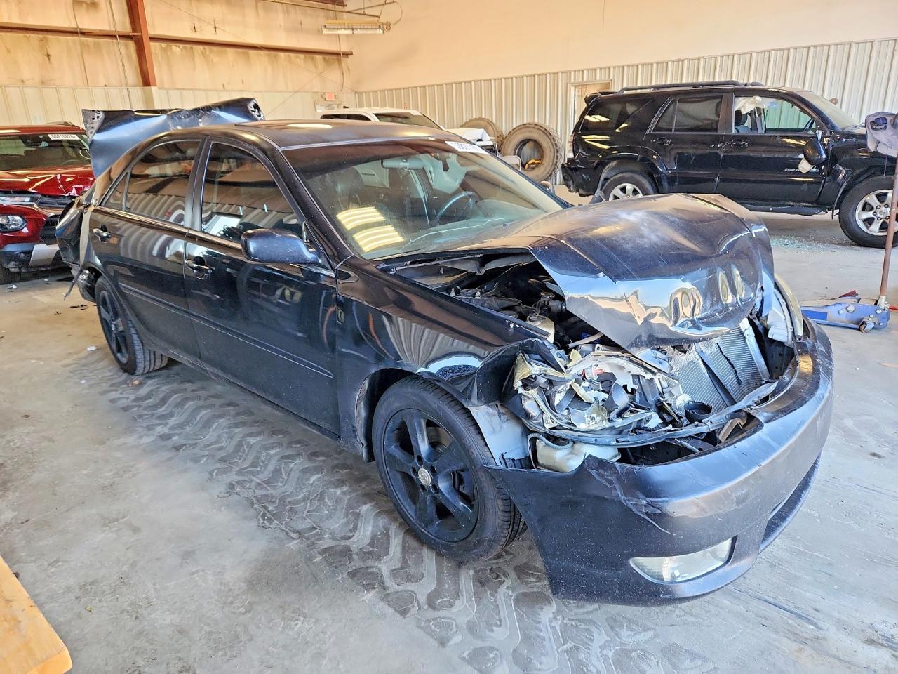 2005 Toyota Camry Se Black vin: 4T1BA32K85U508380