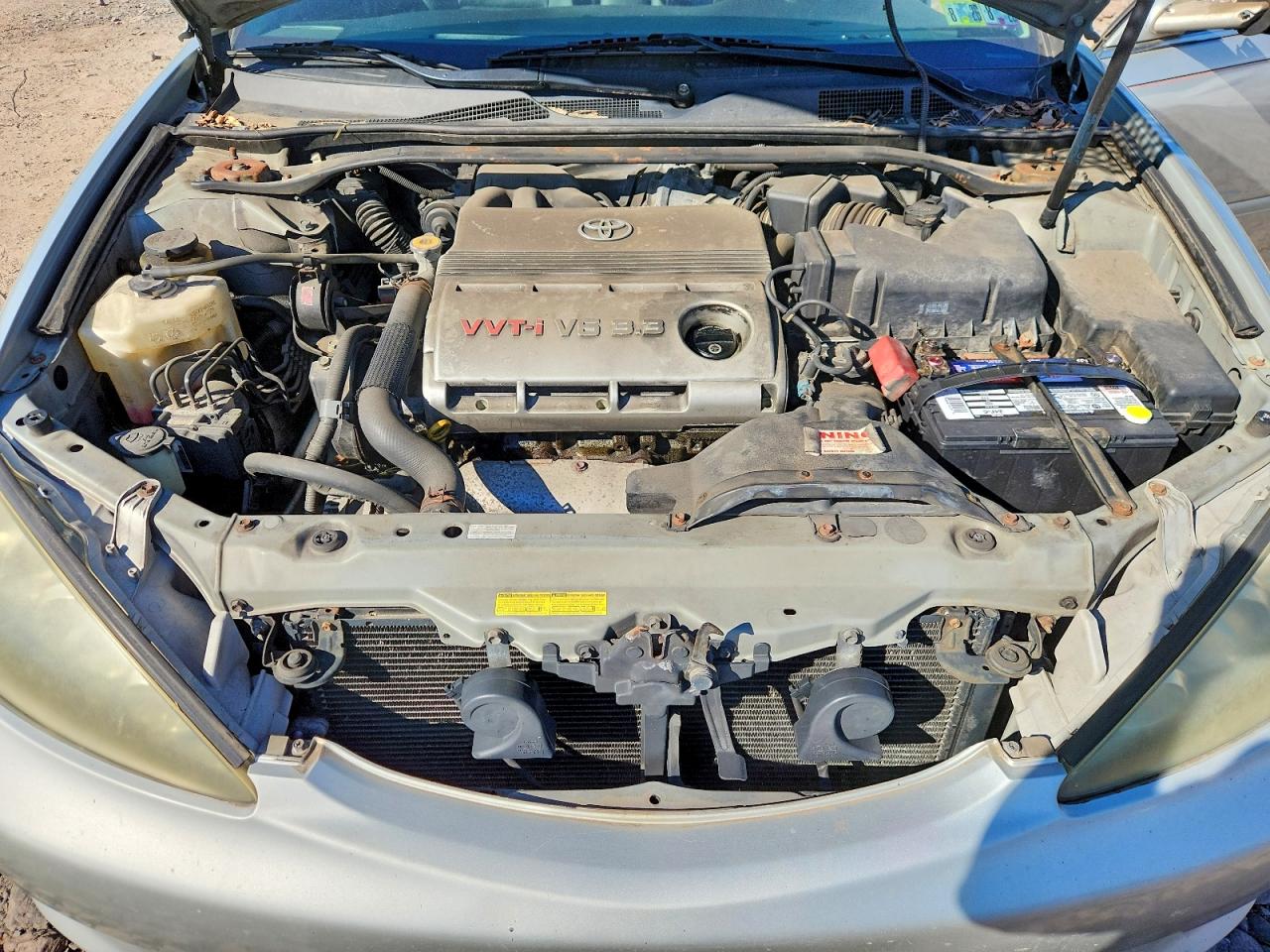 2005 Toyota Camry Se Silver vin: 4T1BA32KX5U043214