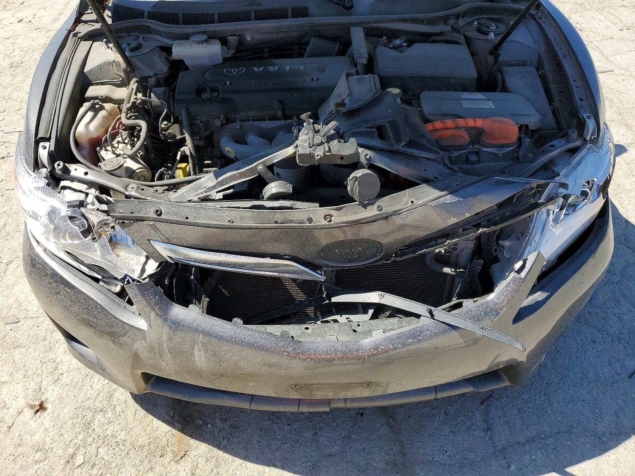 2011 Toyota Camry Hybrid Gray vin: 4T1BB3EK0BU132181
